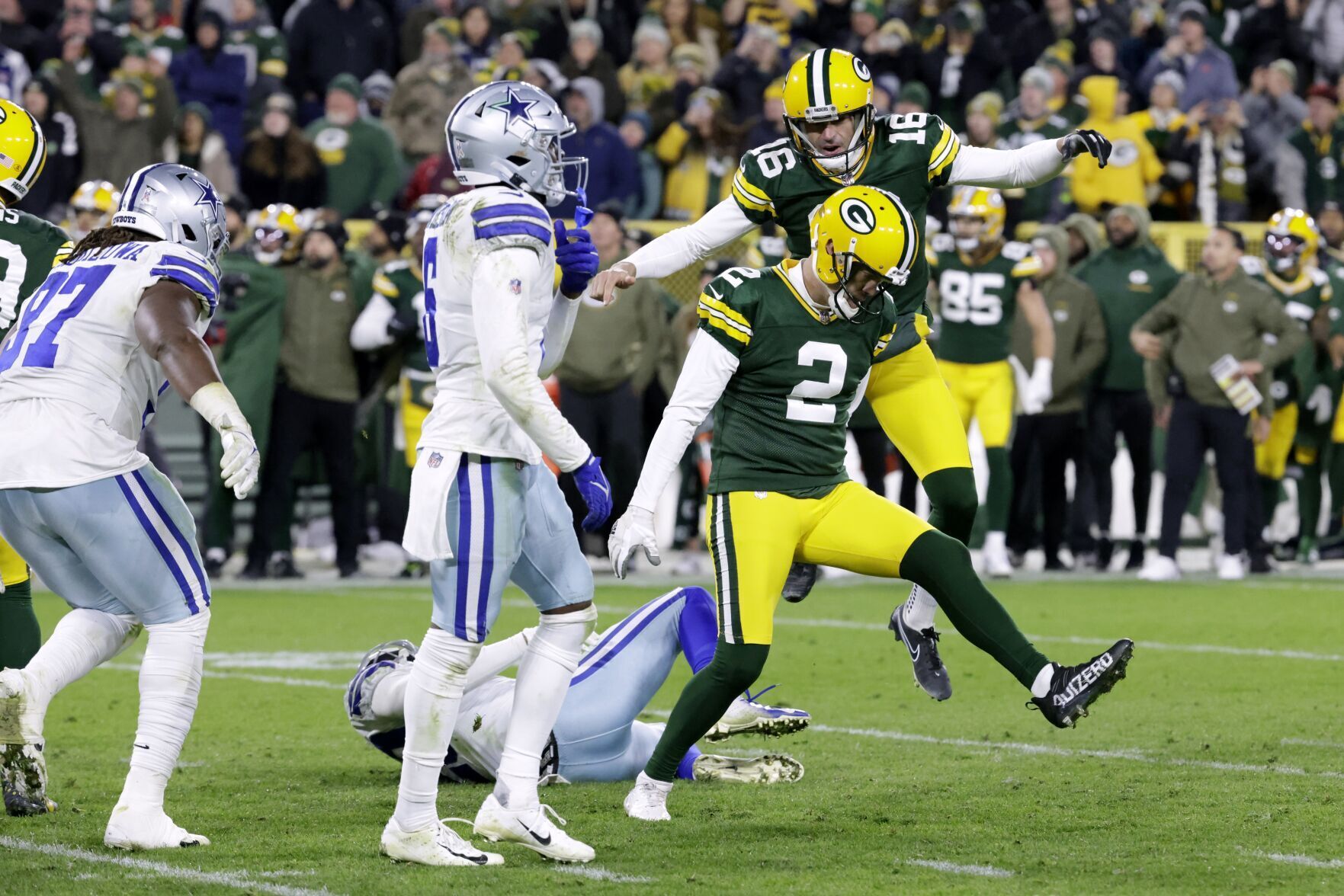 APTOPIX Cowboys Packers Football